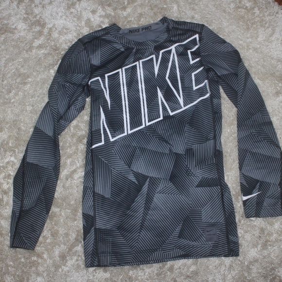 Nike Other - HP NIKE PRO FIT COMPRESSION BLACK GRAY WHITE  L